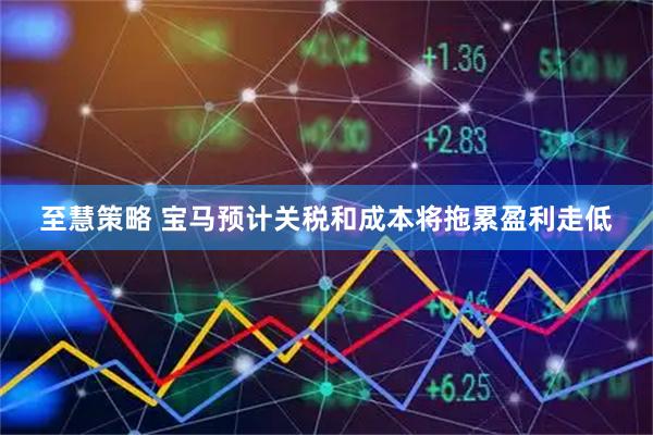 至慧策略 宝马预计关税和成本将拖累盈利走低