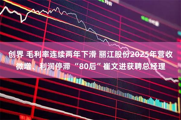 创界 毛利率连续两年下滑 丽江股份2025年营收微增、利润停滞 “80后”崔文进获聘总经理