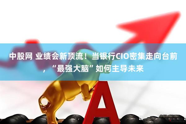 中股网 业绩会新顶流！当银行CIO密集走向台前，“最强大脑”如何主导未来