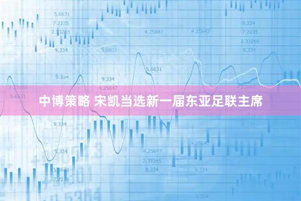中博策略 宋凯当选新一届东亚足联主席