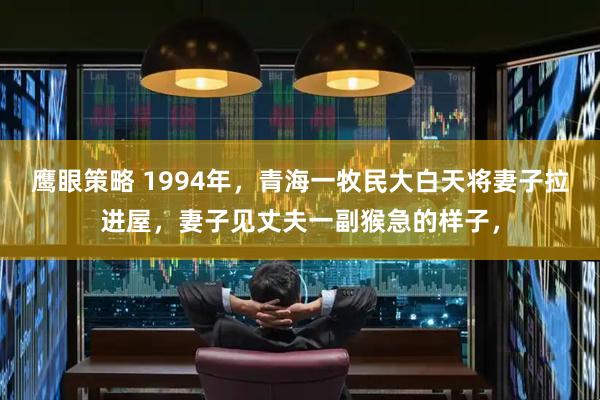 鹰眼策略 1994年，青海一牧民大白天将妻子拉进屋，妻子见丈夫一副猴急的样子，